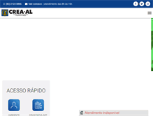 Tablet Screenshot of crea-al.org.br